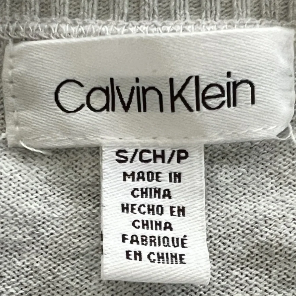 Calvin Klein Sweater with Blouse Trim Top Sz.‎ S